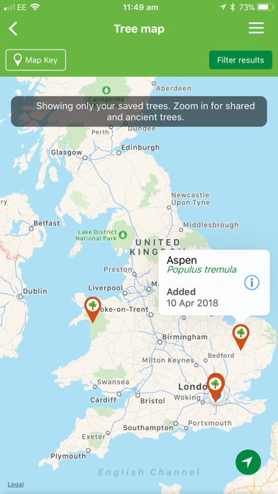British tree identification screenshot 2
