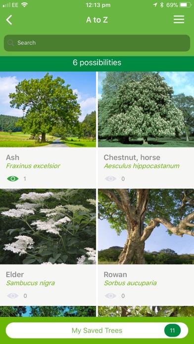 British tree identification screenshot 5
