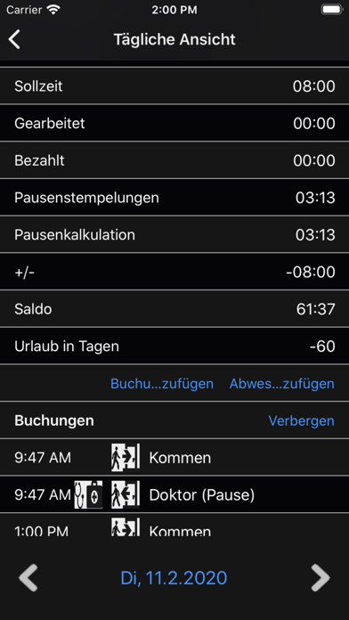 BÜRK ZWS Web screenshot 1