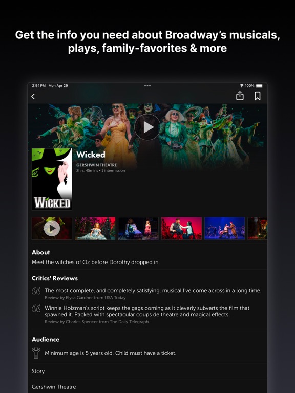 Broadway.com screenshot 3