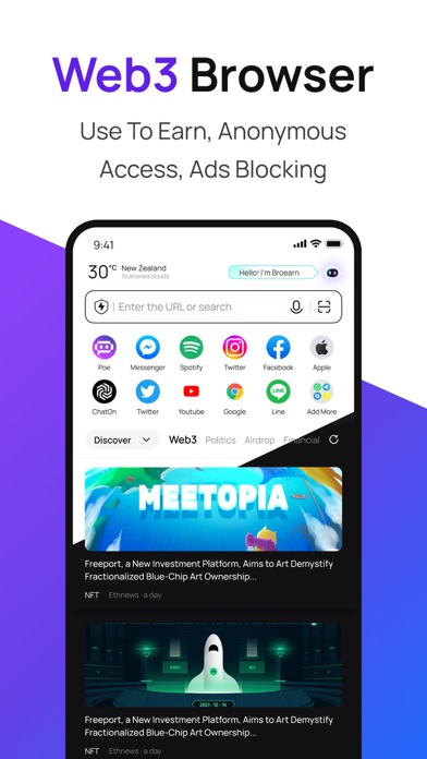 Broearn Browser for Web3.0 screenshot 6