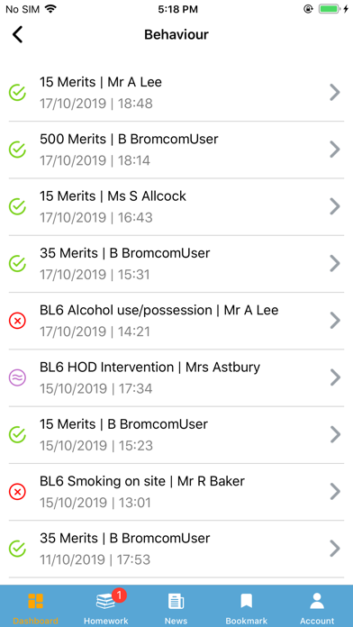 Bromcom Student App screenshot 4