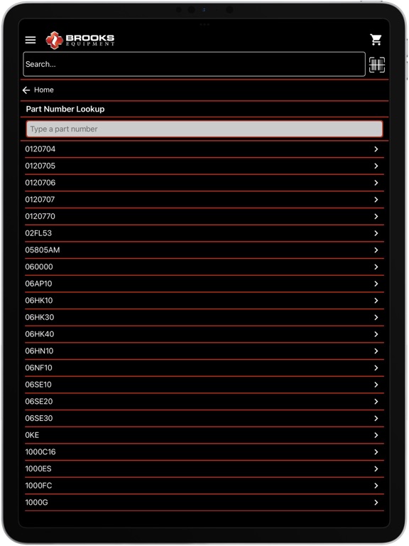 Brooks Equipment screenshot 3