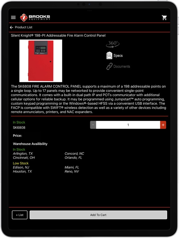 Brooks Equipment screenshot 8