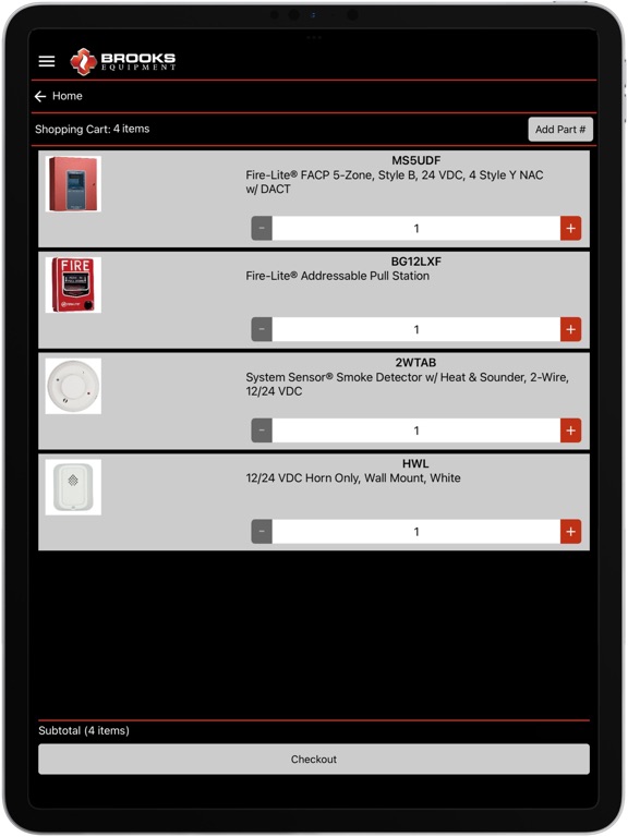 Brooks Equipment screenshot 1
