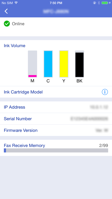Brother iPrint&Scan screenshot 1