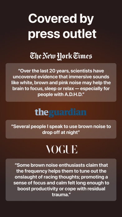 Brown Noise for Sleep screenshot 1