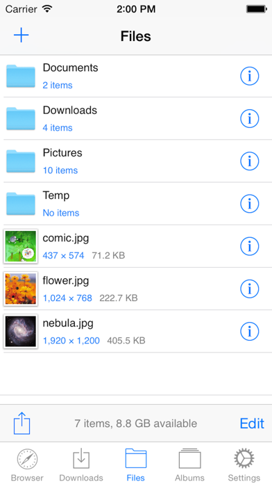 Browser & File Manager screenshot 3