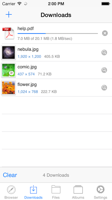 Browser & File Manager screenshot 1