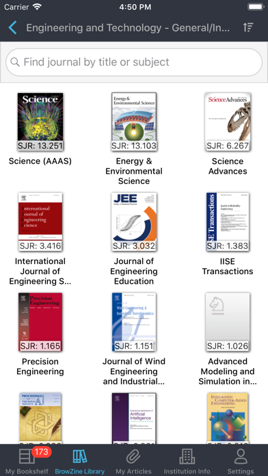 BrowZine screenshot 5
