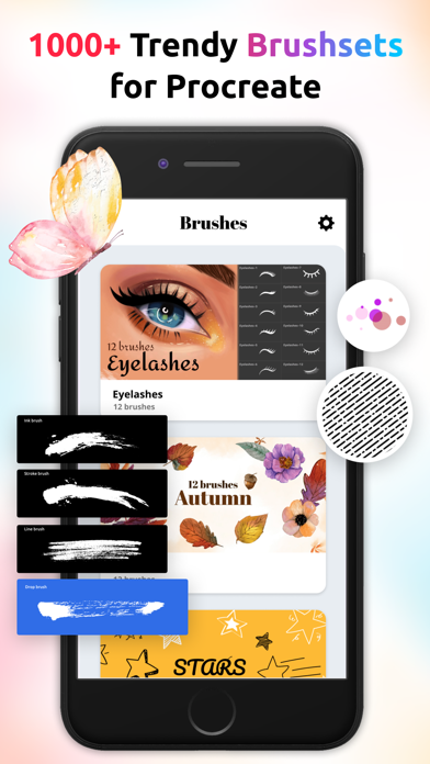Brushes for Procreate: Art Set screenshot 4