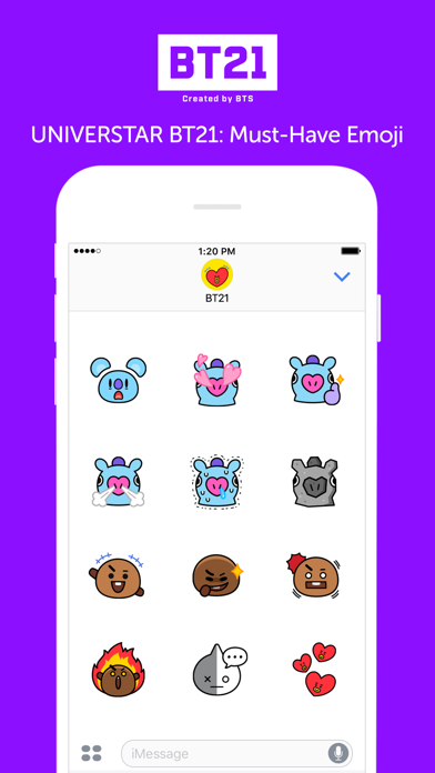 BT21: Must-Have Emoji screenshot 2
