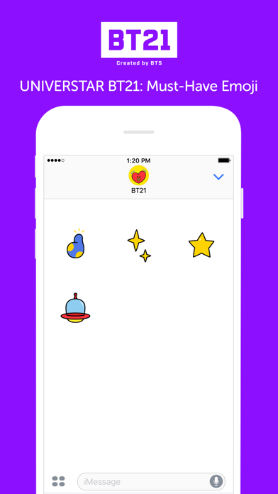BT21: Must-Have Emoji screenshot 1