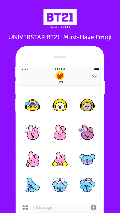 BT21: Must-Have Emoji screenshot 3