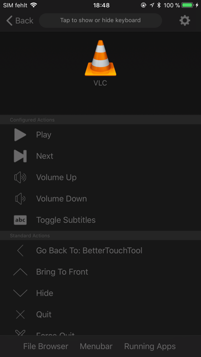 BTT Remote Control screenshot 1