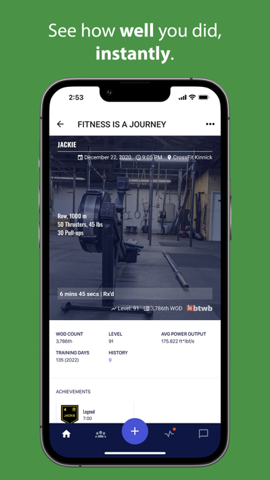 btwb: WOD Tracking screenshot 6