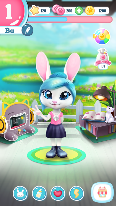 Bu my Bunny virtual pets care screenshot 3