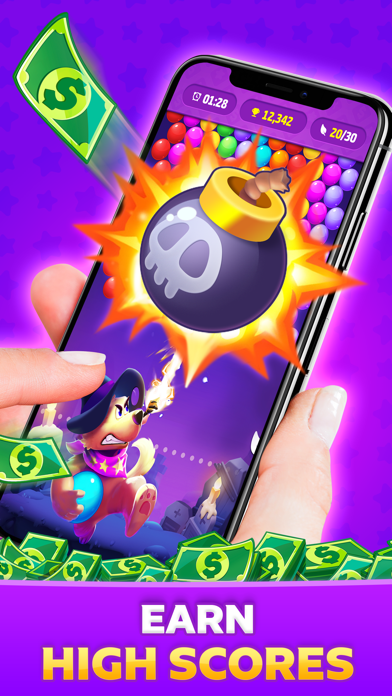 Bubble Buzz: Win Real Cash screenshot 1