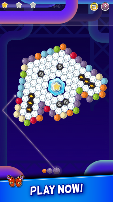 Bubble Cloud: Spinning Match-3 screenshot 1