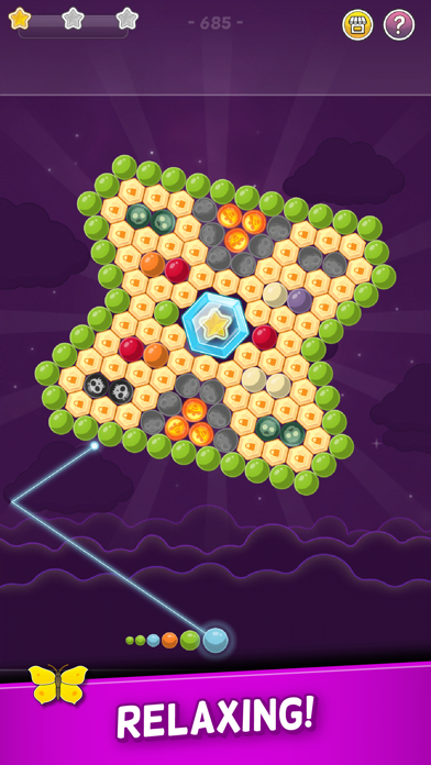 Bubble Cloud: Spinning Match-3 screenshot 3