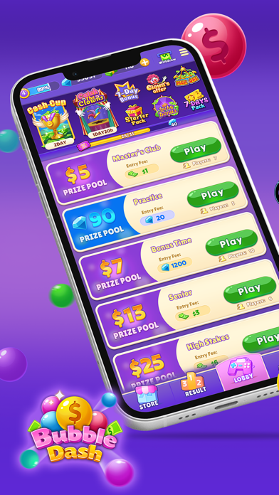 Bubble Dash - Win Real Cash screenshot 5