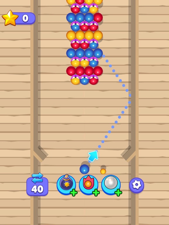 Bubble Fall 3D screenshot 1