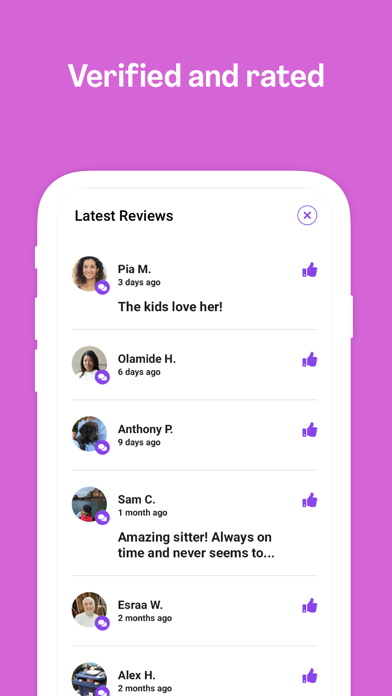 Bubble - Find Childcare Now screenshot 1