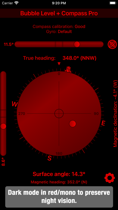 Bubble Level + Compass Pro screenshot 2