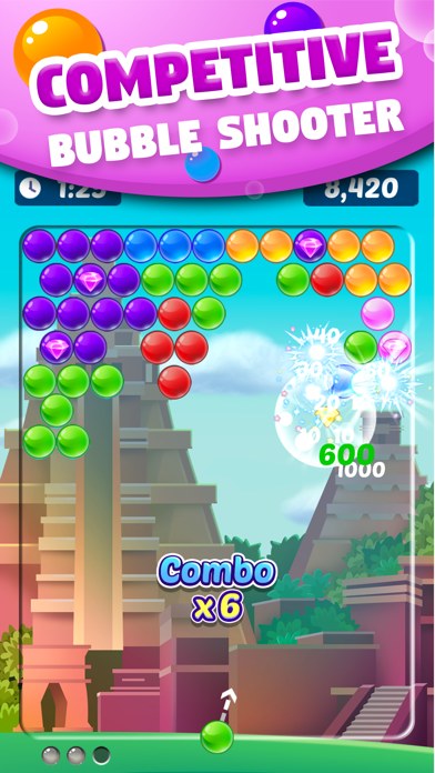 Bubble Shooter Arena - Skillz screenshot 2
