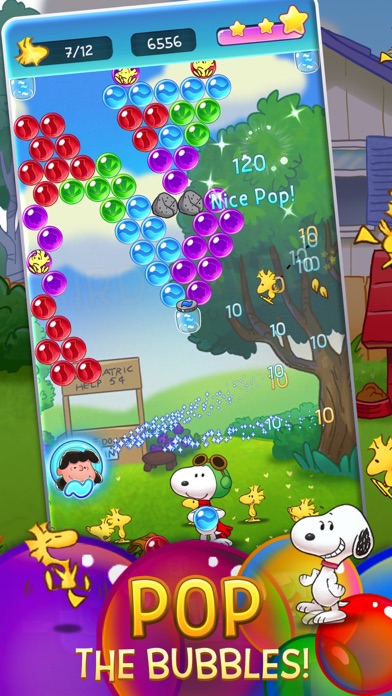 Bubble Shooter - Snoopy POP! screenshot 6