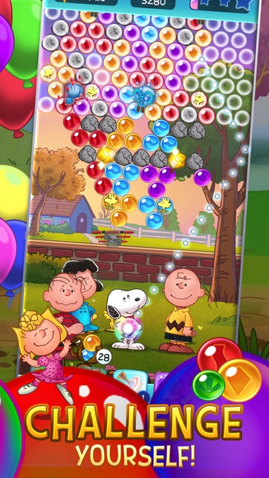Bubble Shooter - Snoopy POP! screenshot 1