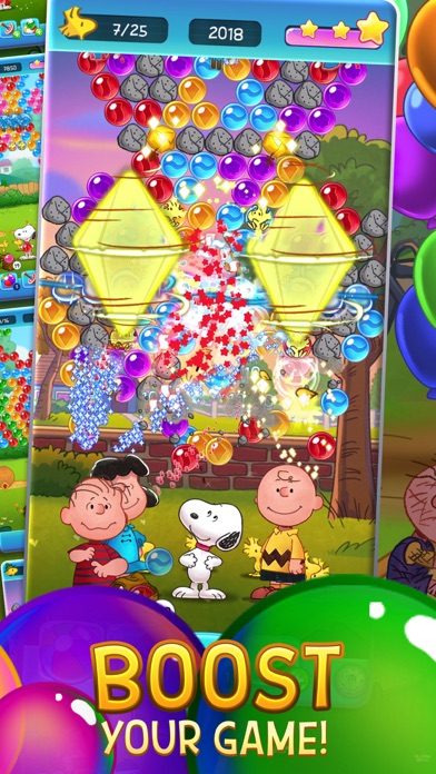 Bubble Shooter - Snoopy POP! screenshot 3