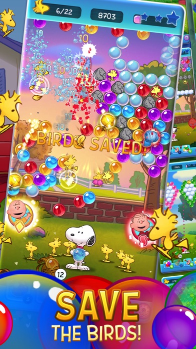 Bubble Shooter - Snoopy POP! screenshot 5