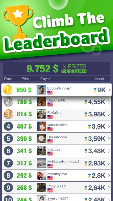 Bubble Shooter! Tournaments screenshot 2