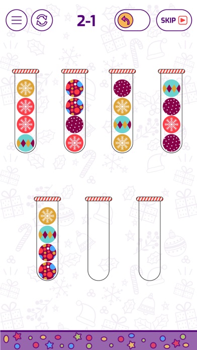 Bubble Sort Color Puzzle Game screenshot 1