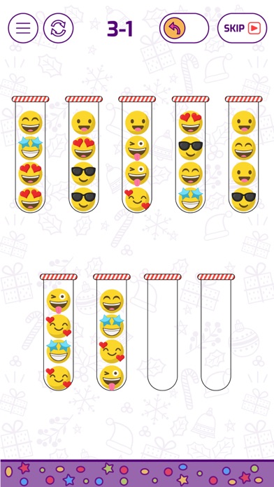 Bubble Sort Color Puzzle Game screenshot 2