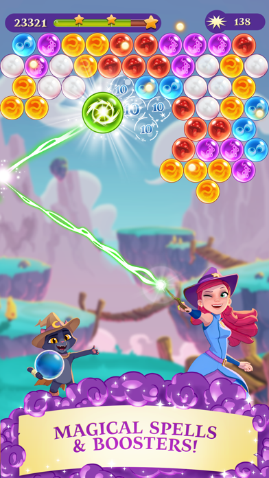 Bubble Witch 3 Saga screenshot 4