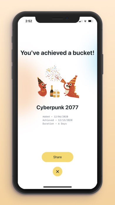 Bucket - Achieve Your Goals screenshot 2