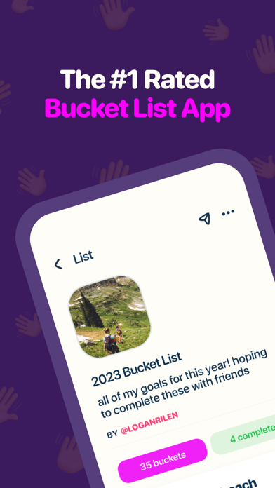 Bucket List - The Bucket App screenshot 3