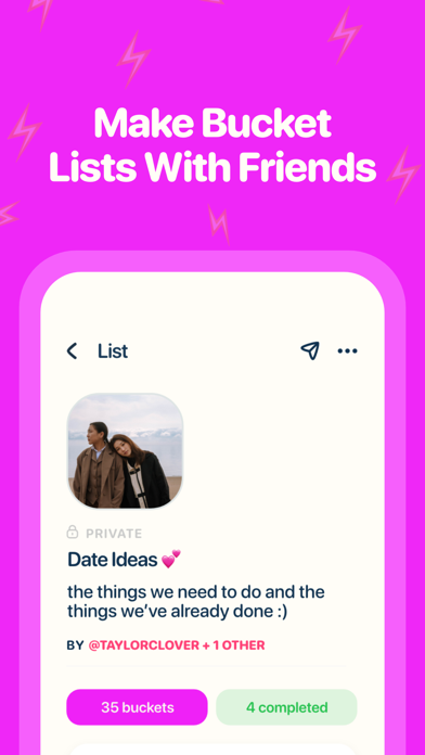 Bucket List - The Bucket App screenshot 2