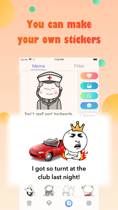 Bucket Stickers screenshot 1
