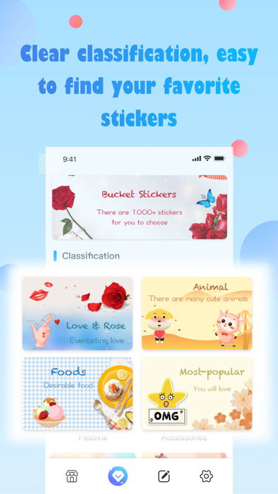 Bucket Stickers screenshot 3