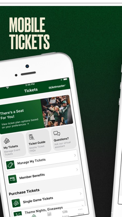 Bucks & Fiserv Forum App screenshot 2
