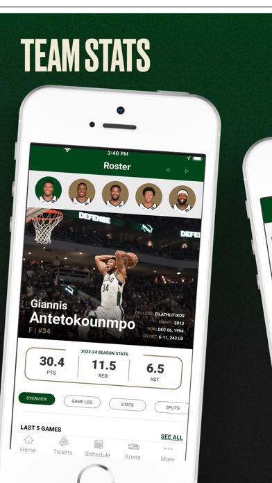 Bucks & Fiserv Forum App screenshot 3