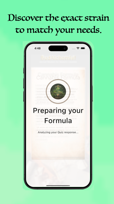 BudAlchemist: Weed Strain Quiz screenshot 1