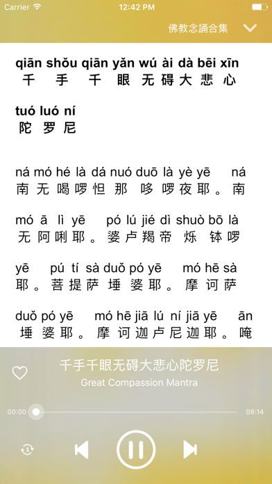 Buddha Chanting Machine - 念佛机 screenshot 3