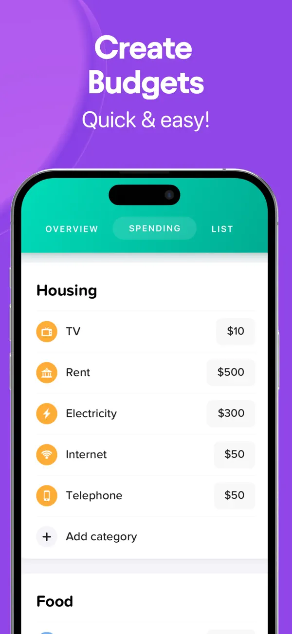 Buddy: Budget Planner App screenshot 4