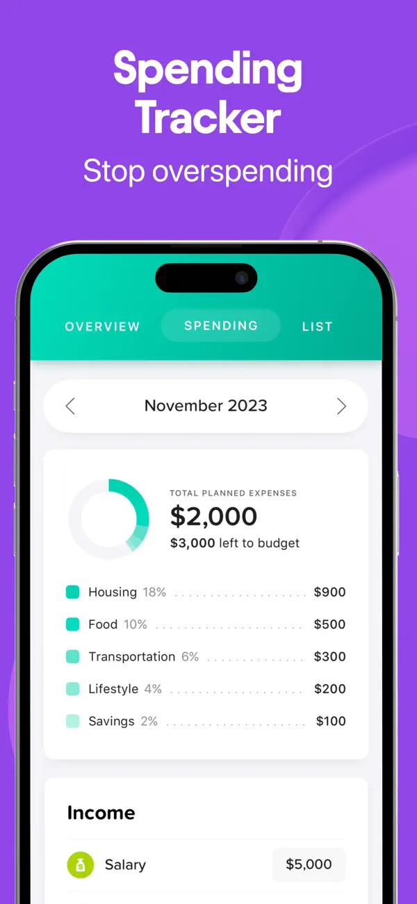 Buddy: Budget Planner App screenshot 3