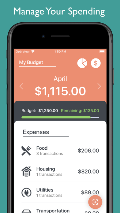 Budget App. screenshot 3
