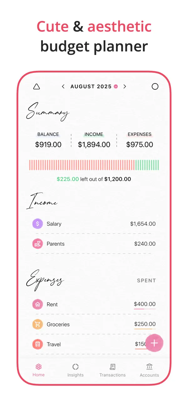 Budget Planner App - Fleur screenshot 6